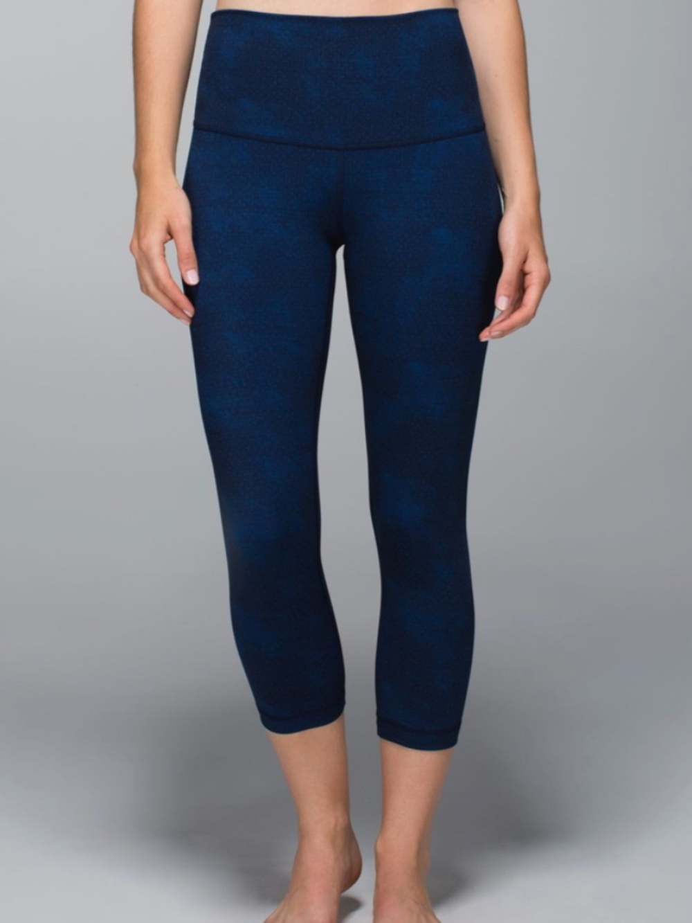 Lululemon Wunder Under Leggings | Sashico Cross Inkwell | Size 4